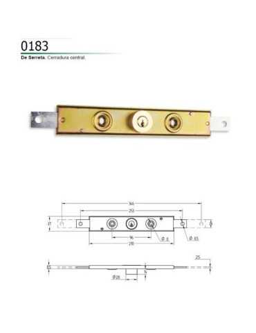 Cerradura para Persiana 183 AGA