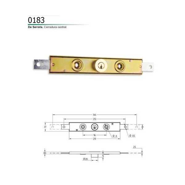Cerradura para Persiana 183 AGA