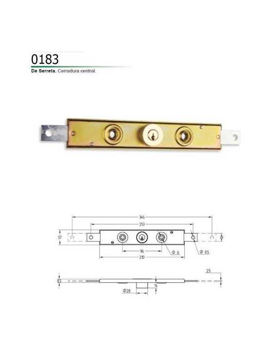 Cerradura para Persiana 183 AGA