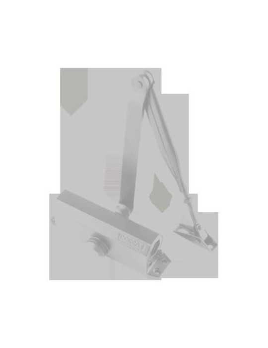 Cierrapuerta con Retención DC1-H-166 Fuerza 2-4 Plata 22207 DORCA