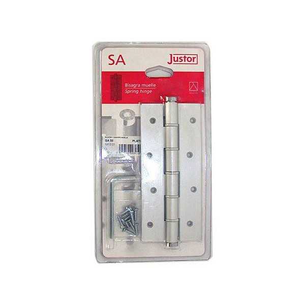 Bisagra de Muelle Plata 58 en Blíster 5813 TREPAT