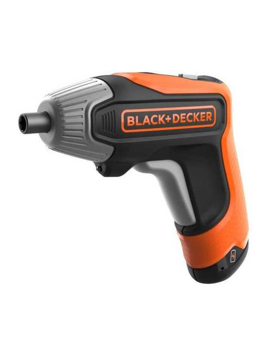 Atornillador 3.6V con Carga Rápida y Batería Integrada BLACK&DECKER