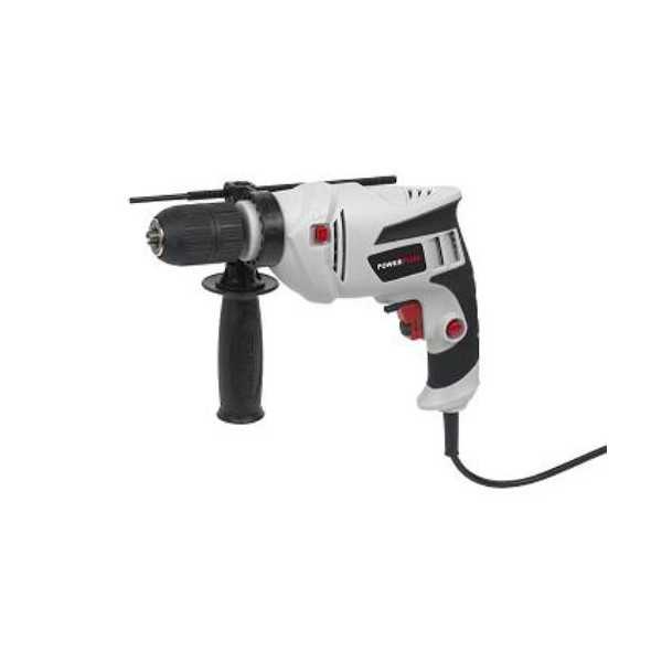 Taladro con Cable Percutor 600W POWC10200 POWERPLUS