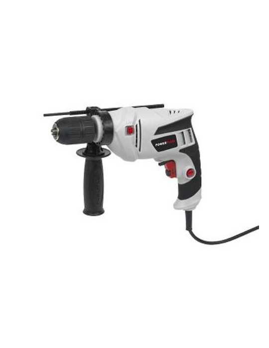 Taladro con Cable Percutor 600W POWC10200 POWERPLUS