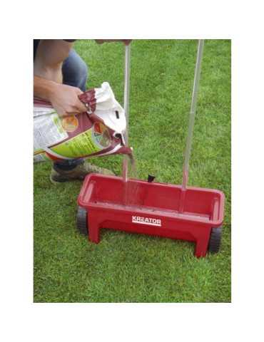 Carrito Esparcidor 450mm 12 Litros KRTGR9001 POWERPLUS