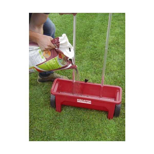 Carrito Esparcidor 450mm 12 Litros KRTGR9001 POWERPLUS