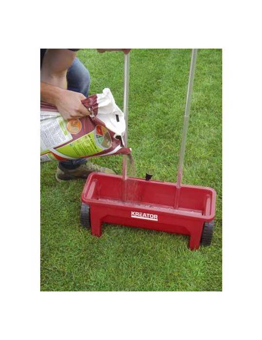 Carrito Esparcidor 450mm 12 Litros KRTGR9001 POWERPLUS
