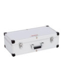 Maletín de Aluminio para 80 CD Plata KRT640280S POWERPLUS