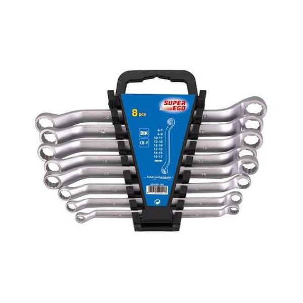 Juego de 8 Llaves Acodadas SEH0011 SUPER-EGO