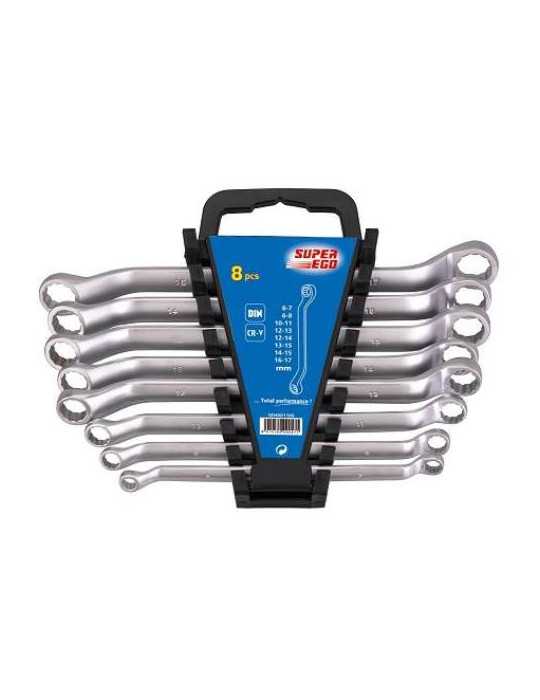 Juego de 8 Llaves Acodadas SEH0011 SUPER-EGO