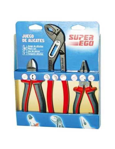 Conjunto de Tenaza y Alicates S002600 SUPER-EGO