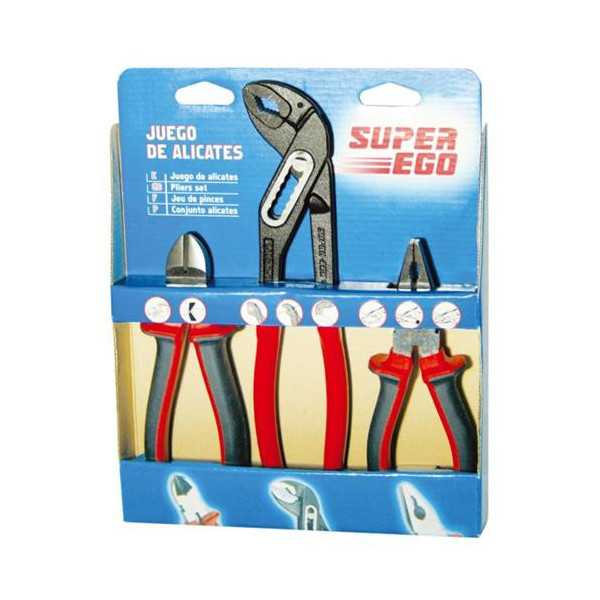 Conjunto de Tenaza y Alicates S002600 SUPER-EGO