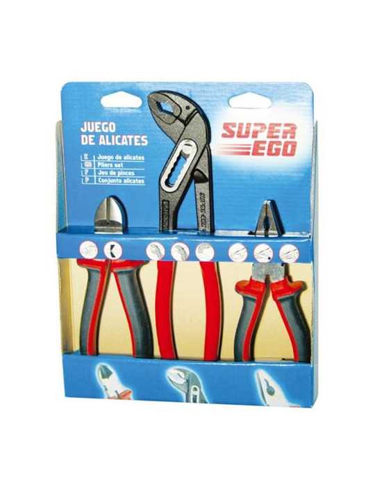 Conjunto de Tenaza y Alicates S002600 SUPER-EGO
