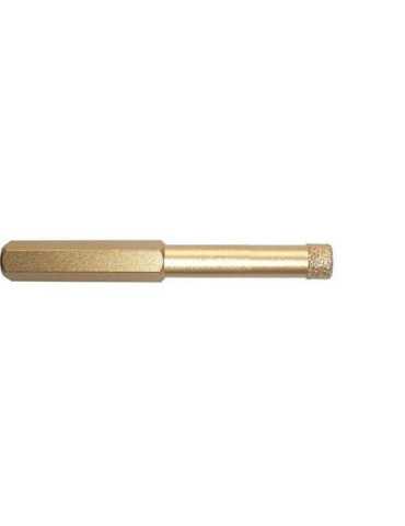 Corona de Diamante para Porcelánico para Taladro Roja 12 MM MUSSOL