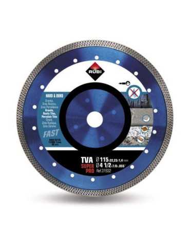 Disco Diamante 115mm TVA115 Superpro 31932 RUBI