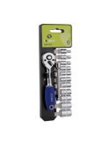 Juego Llave Carraca con Vasos 1/4" 72 Dientes 12 Piezas BAHCO