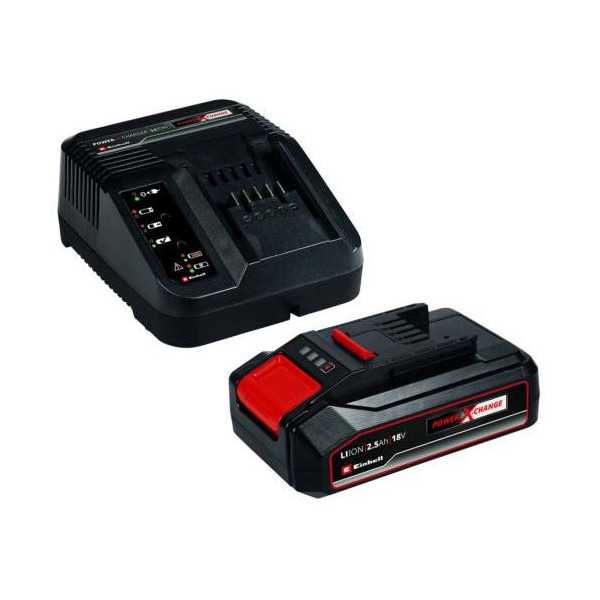 Starter Kit 1 Batería 18V 2,5Ah con Cargador 4512097 EINHELL