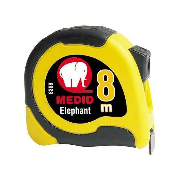 Flexómetro Bimaterial 8m x 30mm Coinfer 8308 MEDID