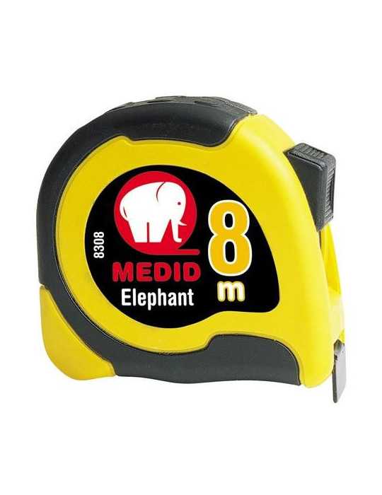 Flexómetro Bimaterial 8m x 30mm Coinfer 8308 MEDID