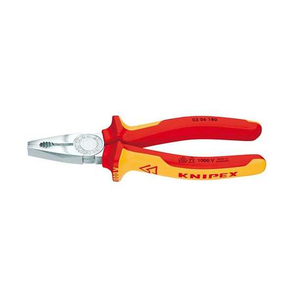 Alicate Universal Aislado VDE 0306200 KNIPEX