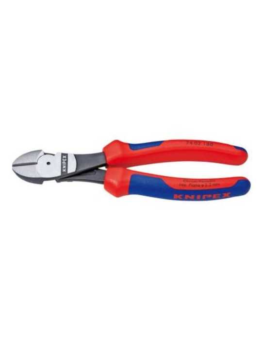 Alicate de Corte Diagonal 7402.180 Mango Acetato KNIPEX