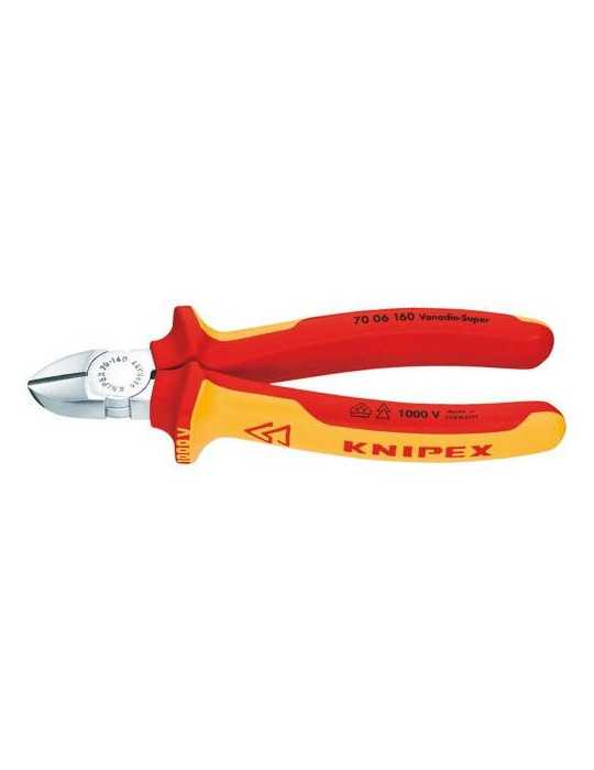 Alicate Corte Diagonal 1000V 7006-160 KNIPEX