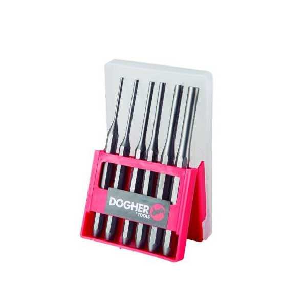 Estuche de Plástico con Juego de 6 Botadores DOGHER