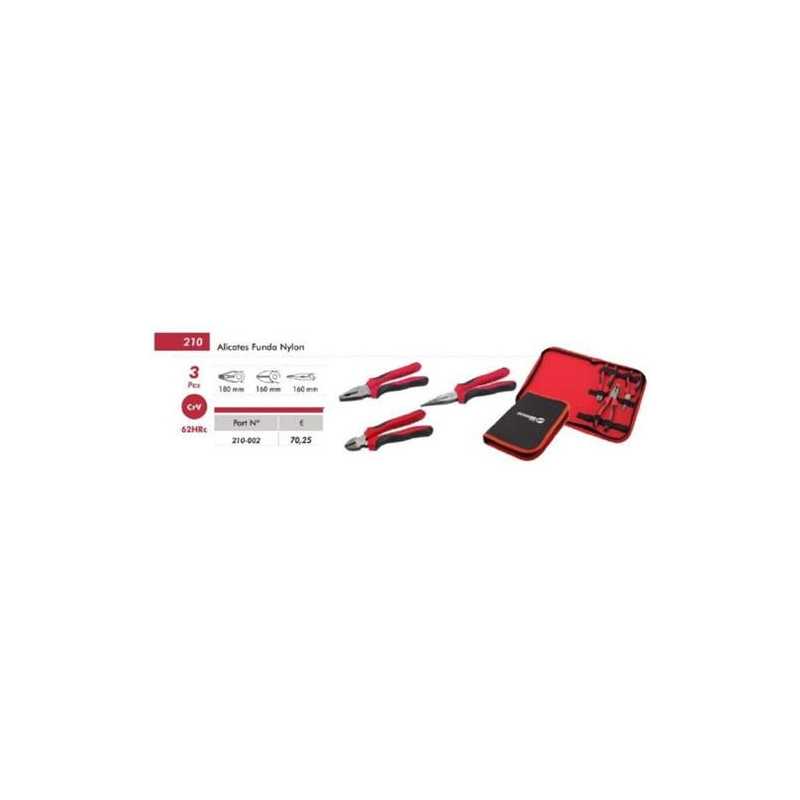 Juego DOGHER profesional nylon 3 alicates