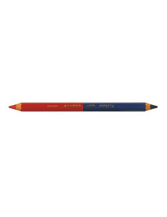 Lápiz de Mina Roja y Azul Grueso Caja de 12 Unidades 45008 ACHA