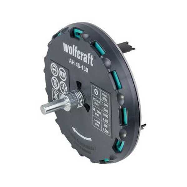 Sierra de Corona Ajustable AH 40-90mm 5977000 WOLFCRAFT