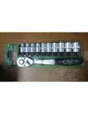 Kit de Carraca 1/2" con 10 Vasos 8611500 DESA