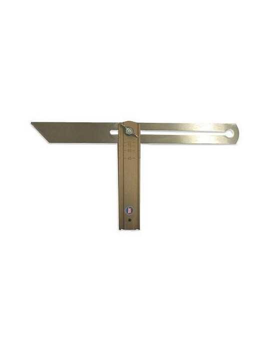 Falsa Escuadra Inoxidable con Mango de Aluminio 250x150mm 4853 VOGEL