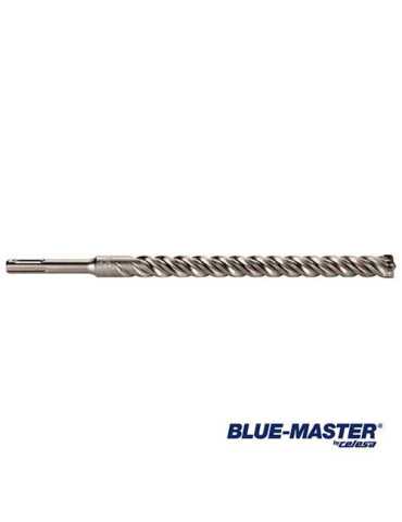 Broca SDS Plus X4 Cabeza de Metal Duro Diámetro 15x265mm BLUE MASTER