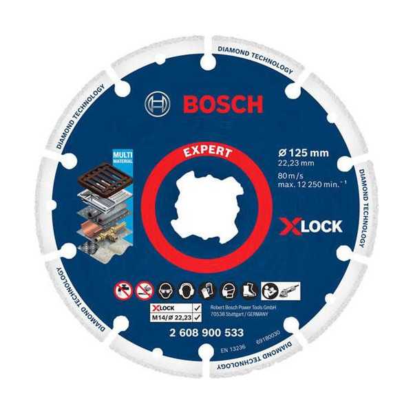 Lote de Discos de 115mm Expert Diamond Metal Wheel BOSCH
