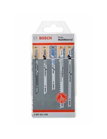 Set de 14 más 1 Hojas de Sierra de Calar Multi-Material BOSCH