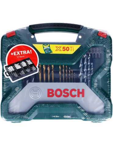Maletín de 50 Piezas con Juego de Brocas y Puntas para Taladrar y Atornillar BOSCH
