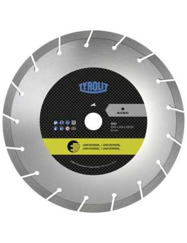 Disco de Corte Uso General Basic 230x2.6x22mm TYROLIT