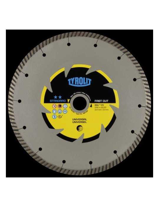 Disco de Corte Uso General Standard 115x2x22mm TYROLIT
