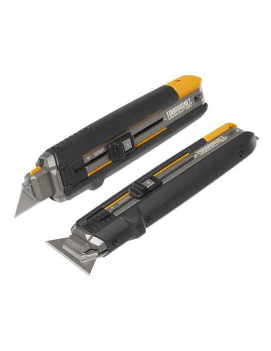 Cutter Rascador Profesional con 5 Hojas de Repuesto TB-H4S5-01 TOUGHBUILT