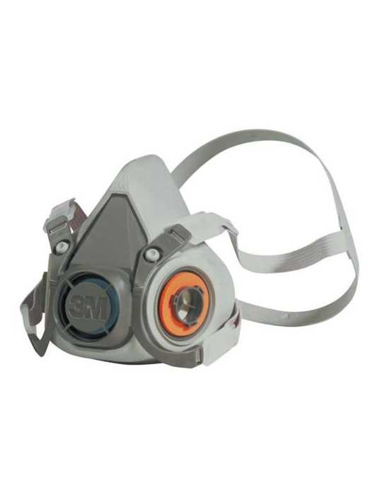 Máscara Respiratoria Mediana para 2 Filtros Modelo 6200 3M
