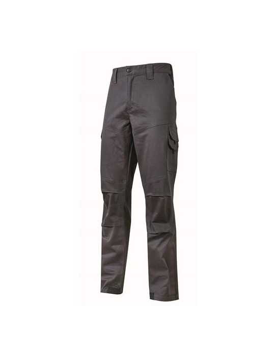 Pantalón de Algodón Stretch Modelo Guapo Grey Talla S U-POWER