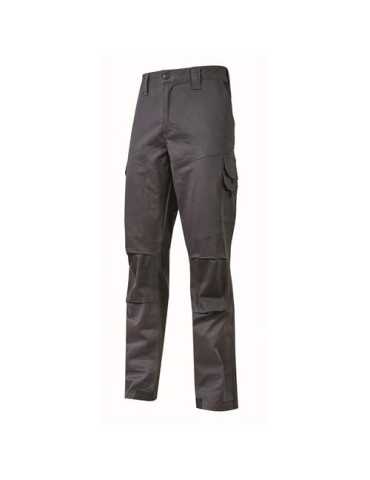 Pantalón de Algodón Stretch Modelo Guapo Grey Talla M U-POWER