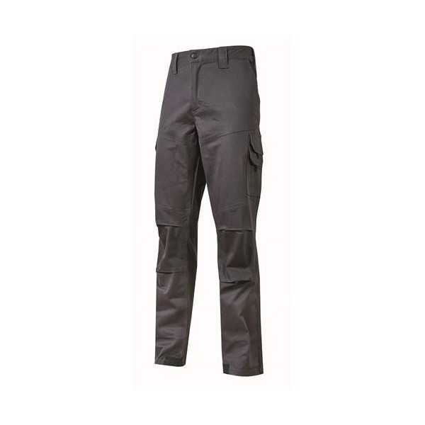 Pantalón de Algodón Stretch Modelo Guapo Grey Talla M U-POWER