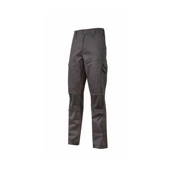 Pantalón de Algodón Stretch Modelo Guapo Grey Talla L U-POWER