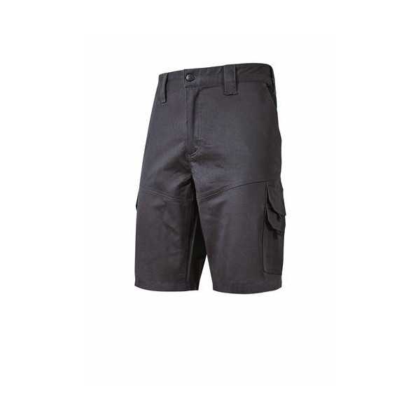 Bermuda de Algodón Stretch Modelo Bonito Grey Talla 2XL U-POWER