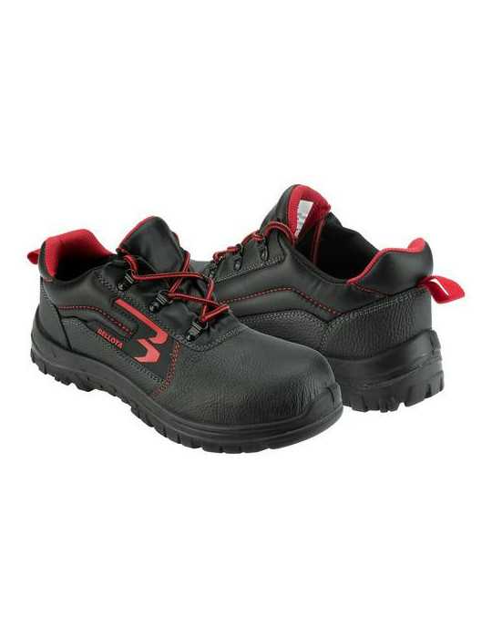 Zapato de Seguridad S3 en Piel con Puntera y Plantilla de Metal Talla 38 72301NS3 BELLOTA