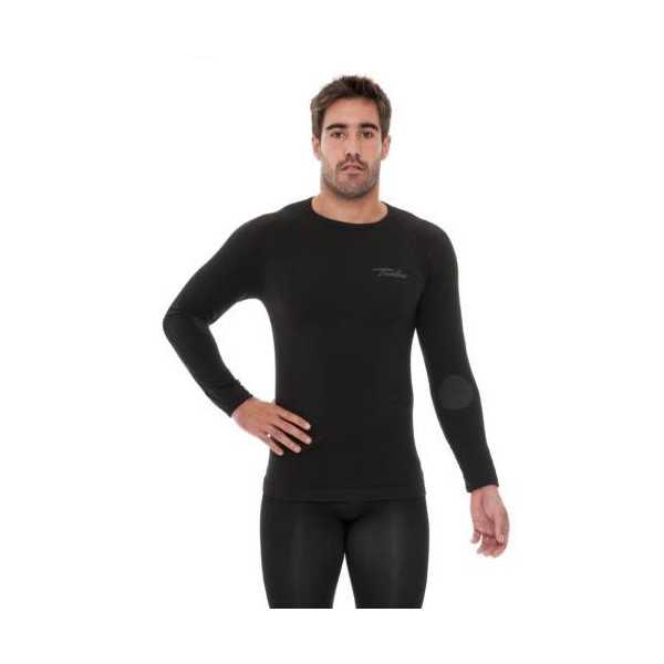 Camiseta Térmica Thermolite Manga Larga Negro Talla M TURBO