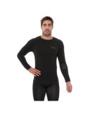 Camiseta Térmica Thermolite Manga Larga Negro Talla L TURBO