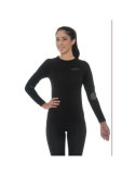 Camiseta Térmica Thermolite Manga Larga para Señora Negro Talla M TURBO