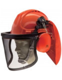 Kit Forestal de Casco con Visera y Auriculares MGD 49059 MADEIRA
